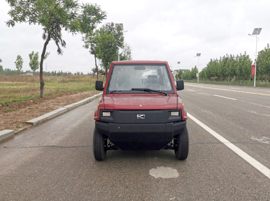 Ηλεκτρικά ελαφριά φορτηγά ποσοστού 120KM Drive με 4 καθίσματα 2 καμπίνα σειρών