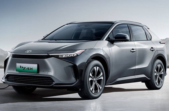 Της Ev ηλεκτρική SUV 615KM αυτοκινήτων Bz4x νέα έκδοση σειράς της ενεργειακής Toyota Drive