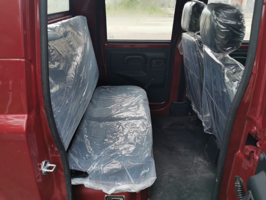 Ηλεκτρικά ελαφριά φορτηγά ποσοστού 120KM Drive με 4 καθίσματα 2 καμπίνα σειρών